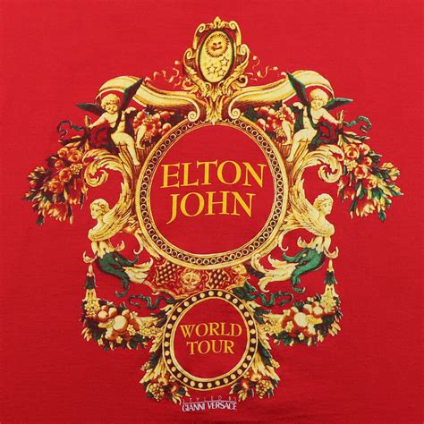 elton john versace tour shirt|Elton John Tour Shirt Versace for sale .